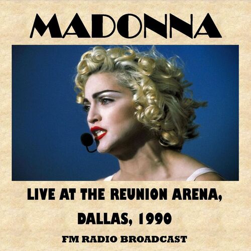 マドンナ　Live In Dallas 1990　限定盤 ピクチャー盤 LP Madonna – Live In Dallas 1990 – Vinyl (Blue Transparent, LP