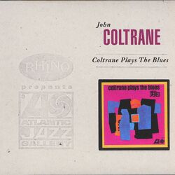 Cover of Coltrane Plays the Blues