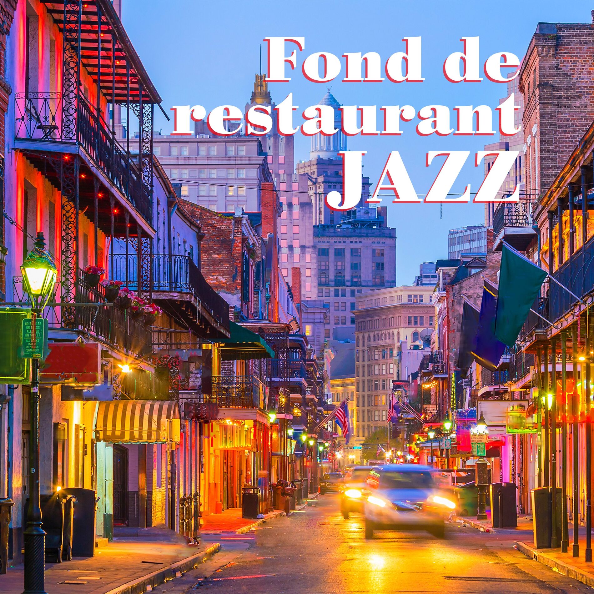 Album cover of Fond de restaurant jazz et style musical de la Nouvelle-Orléans: Collection de 15 titres pour une humeur parfaite