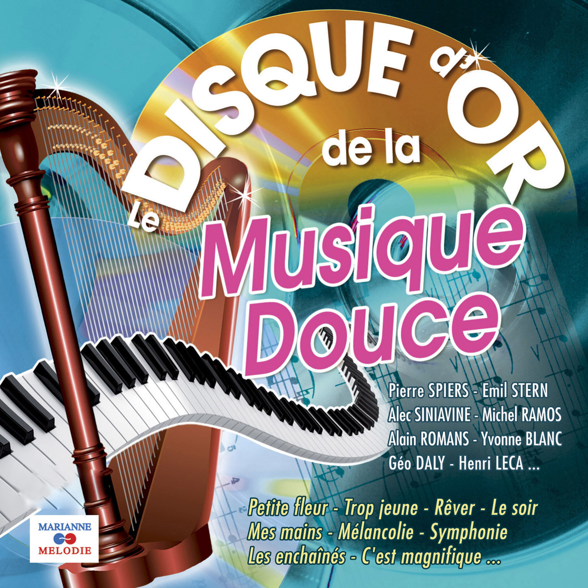 Album cover of Le disque d'or de la musique douce