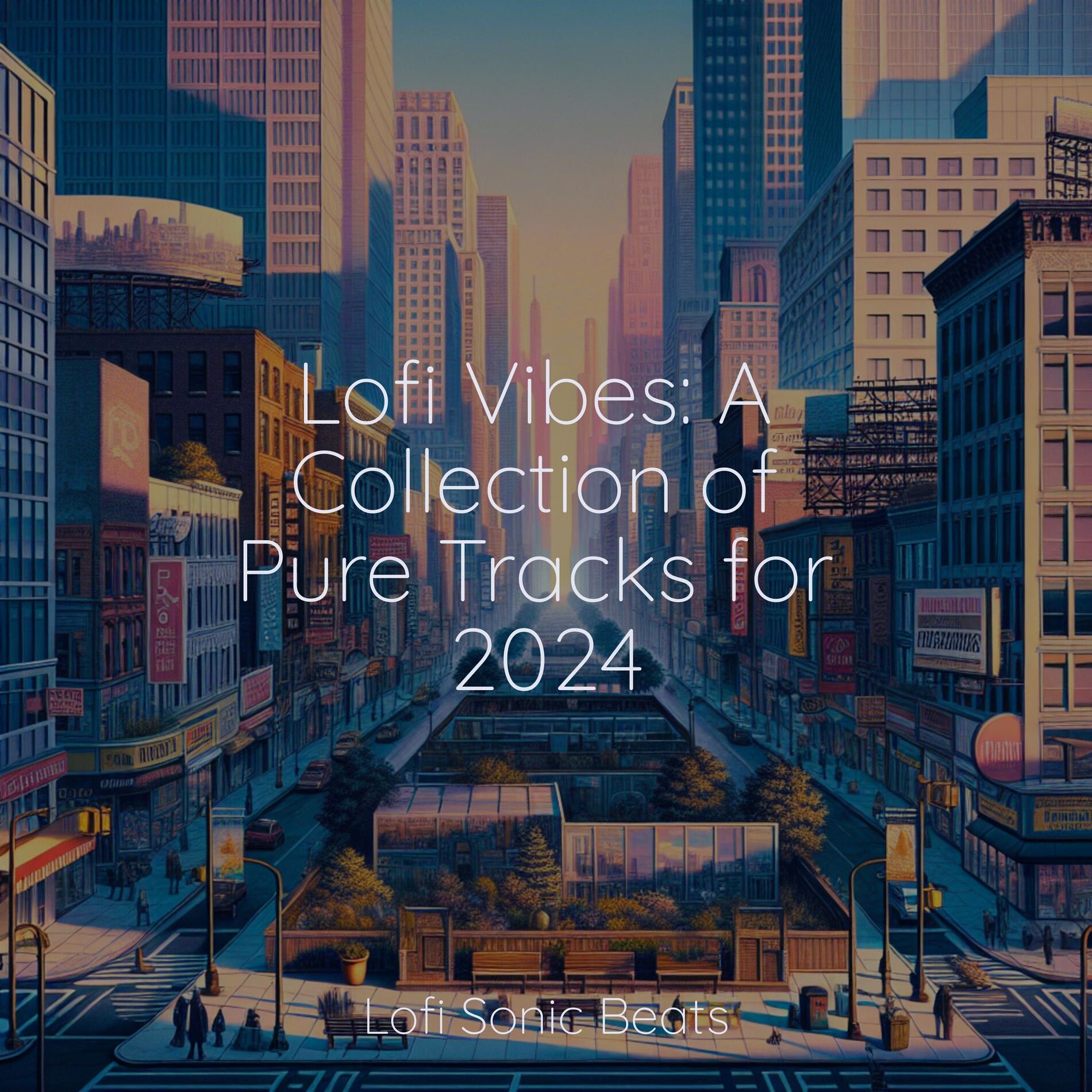 Album cover of Lofi Vibes: A Collection of Pure Tracks for 2024