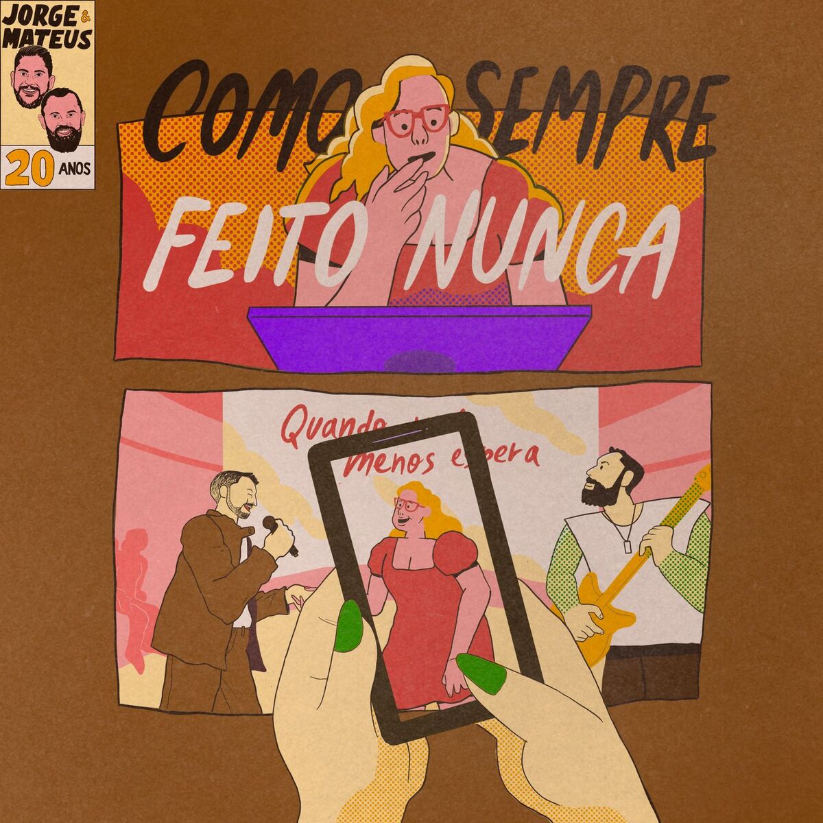 Album cover of Como. Sempre Feito. Nunca (Ao Vivo)