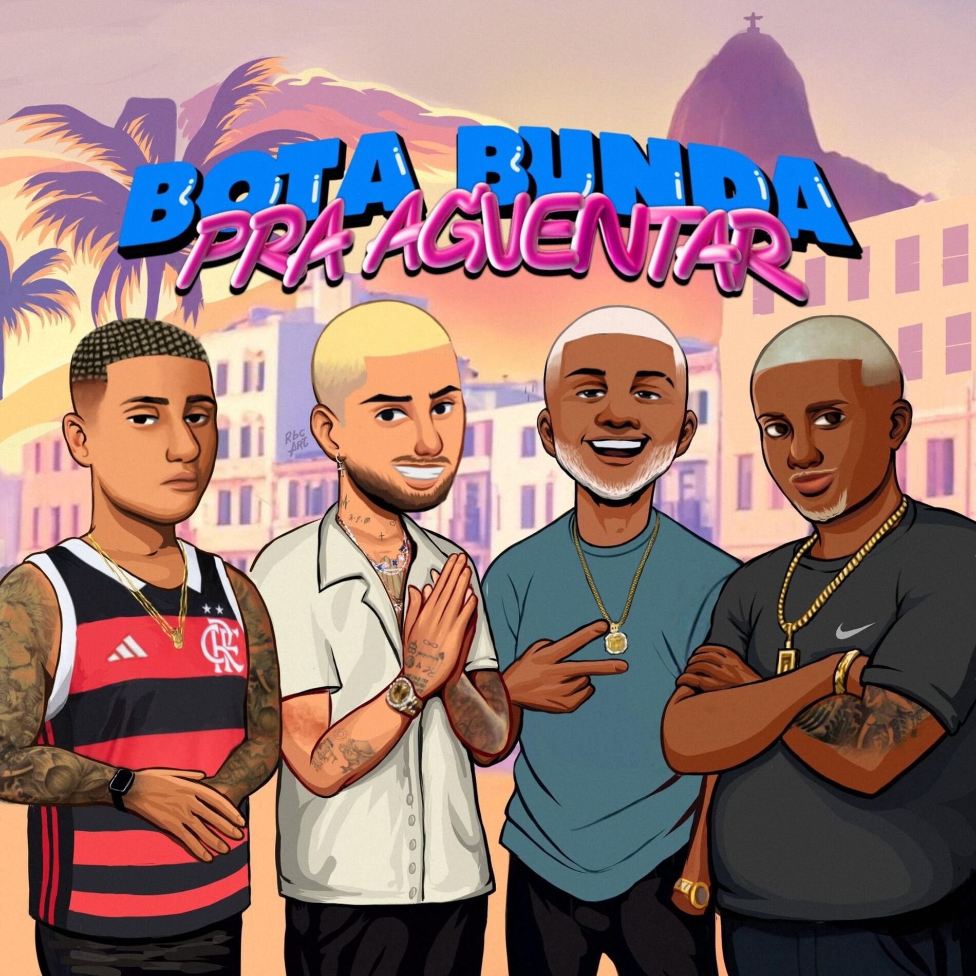 Album cover of BOTA A BUNDA PRA AGUENTAR