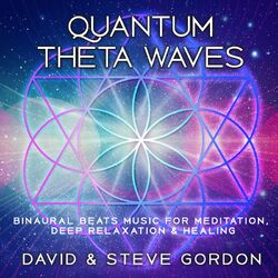 Cover of Quantum Theta Waves: Binaural Beats Music for Meditation, Deep Relaxation & Healing