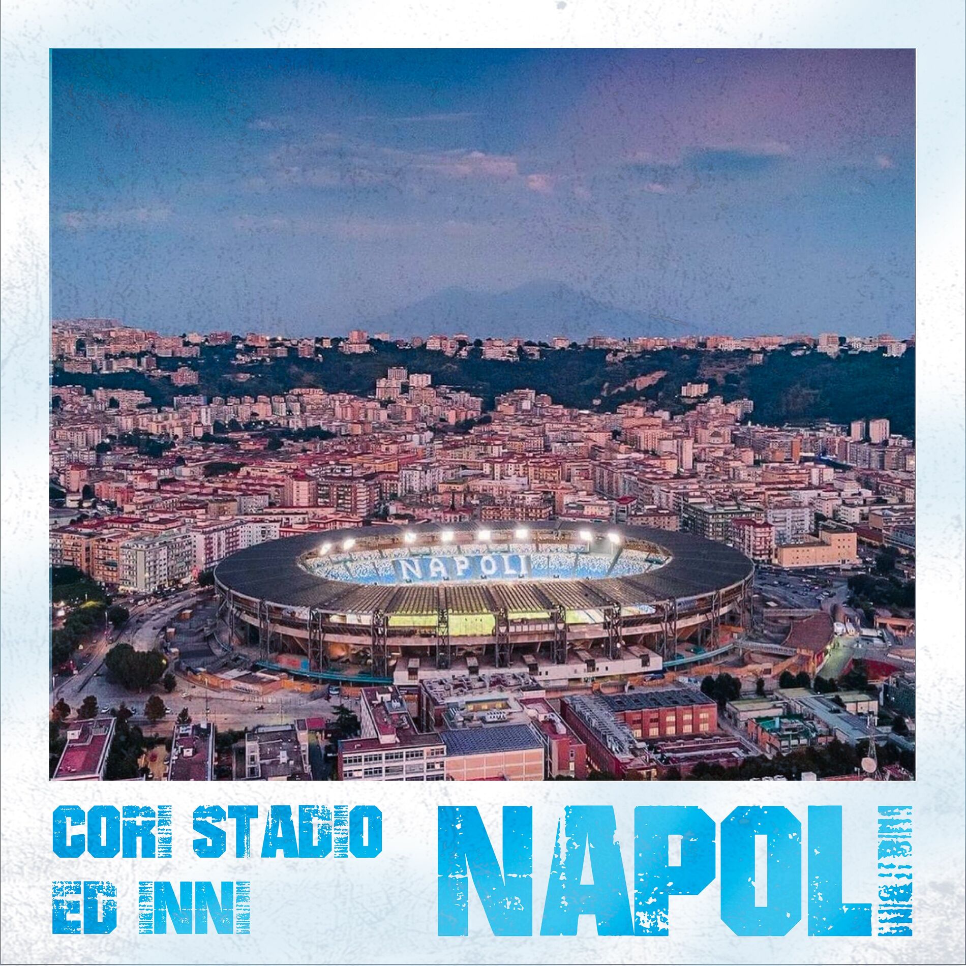 Album cover of Cori da stadio ed inni del Napoli