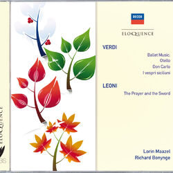 Cover of Verdi: Ballet Music; Leoni: The Prayer & The Sword