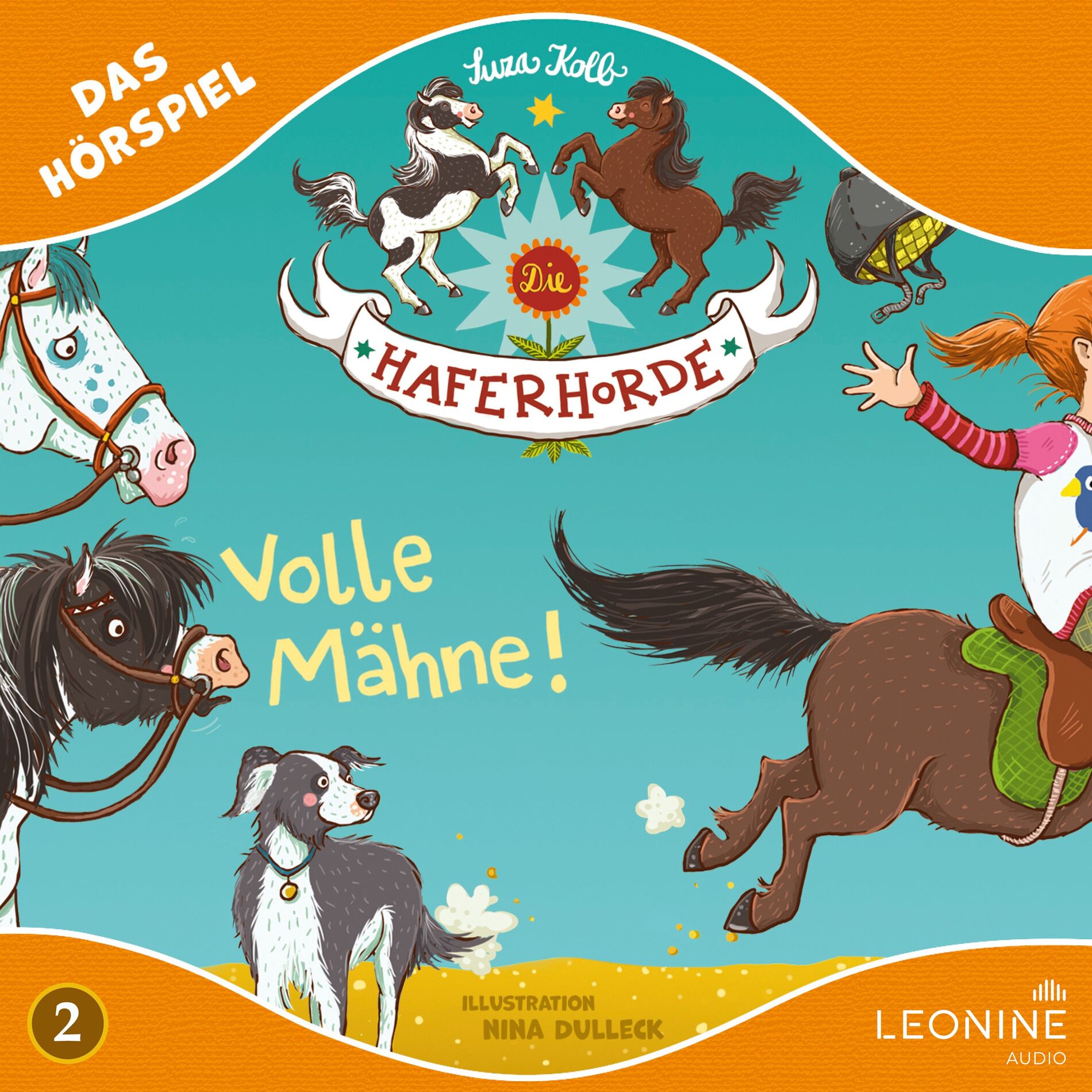 Album cover of Die Haferhorde - Volle Mähne! (Hörspiel zu Band 2)