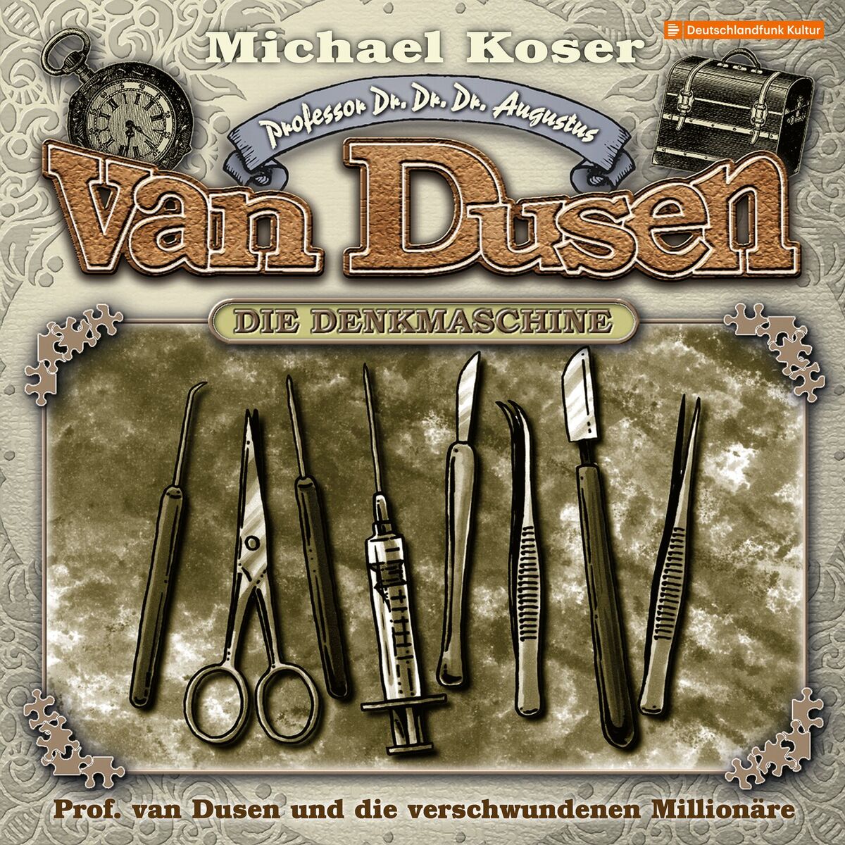 Album cover of Teil 1 - Folge 45: Professor van Dusen und die verschwundenen Millionäre