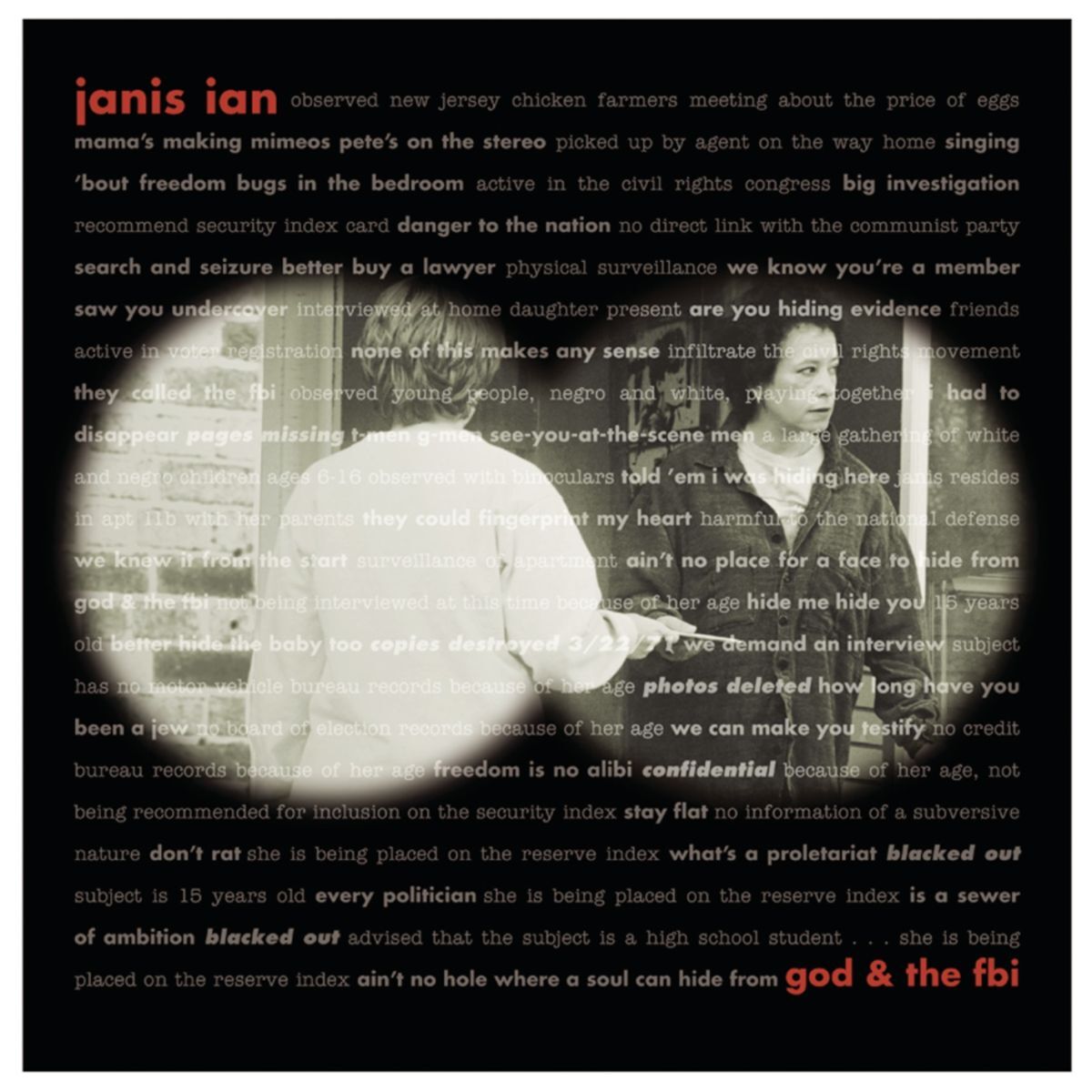 Album cover of God and the FBI