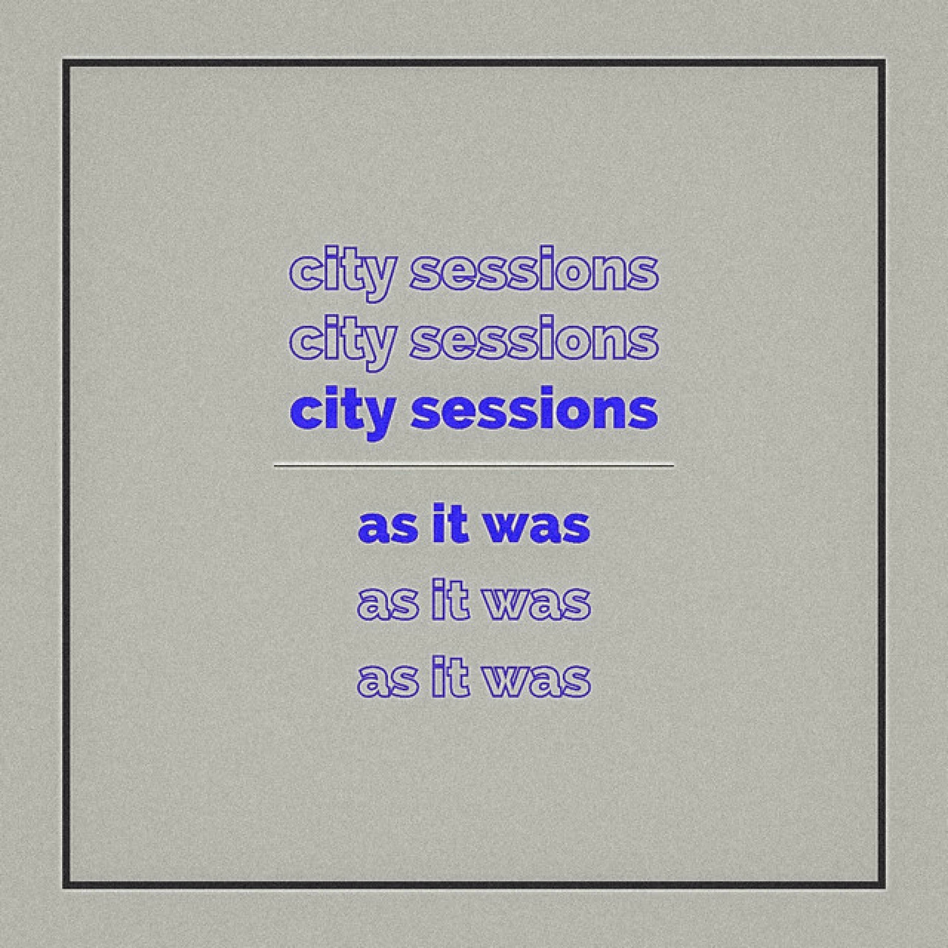 Album cover of As It Was