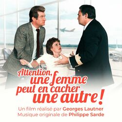 Cover of Attention une femme peut en cacher une autre (Bande originale du film)