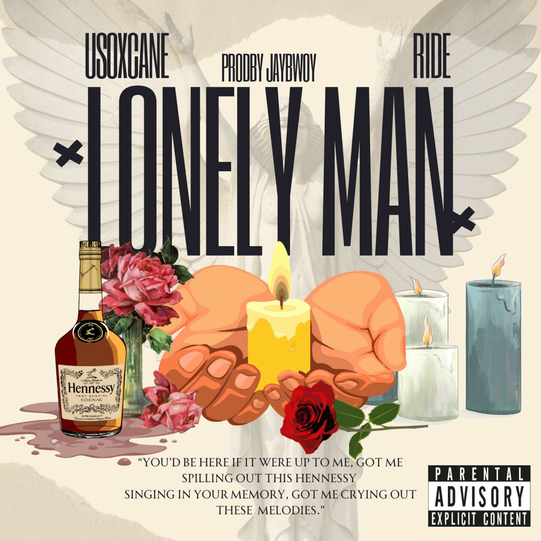 Album cover of Lonely Man (feat. Ride)