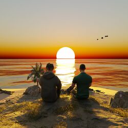 Cover of Frente al mar