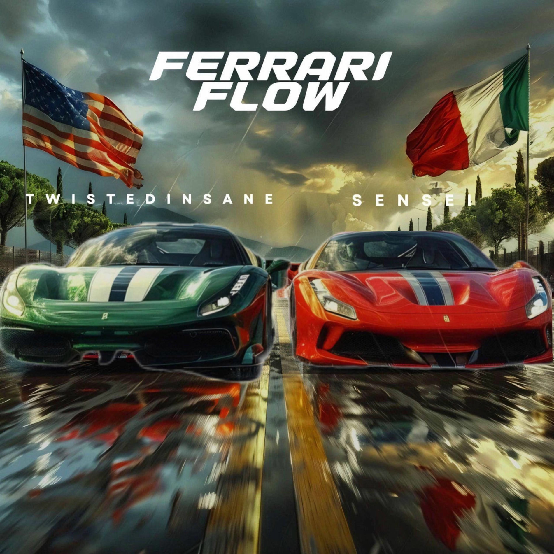 Album cover of Ferrari flow