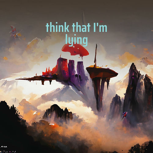 think that I'm lying