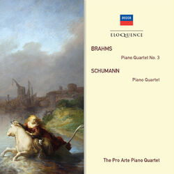 Cover of Brahms: Piano Quartet No.3; Schumann: Piano Quartet