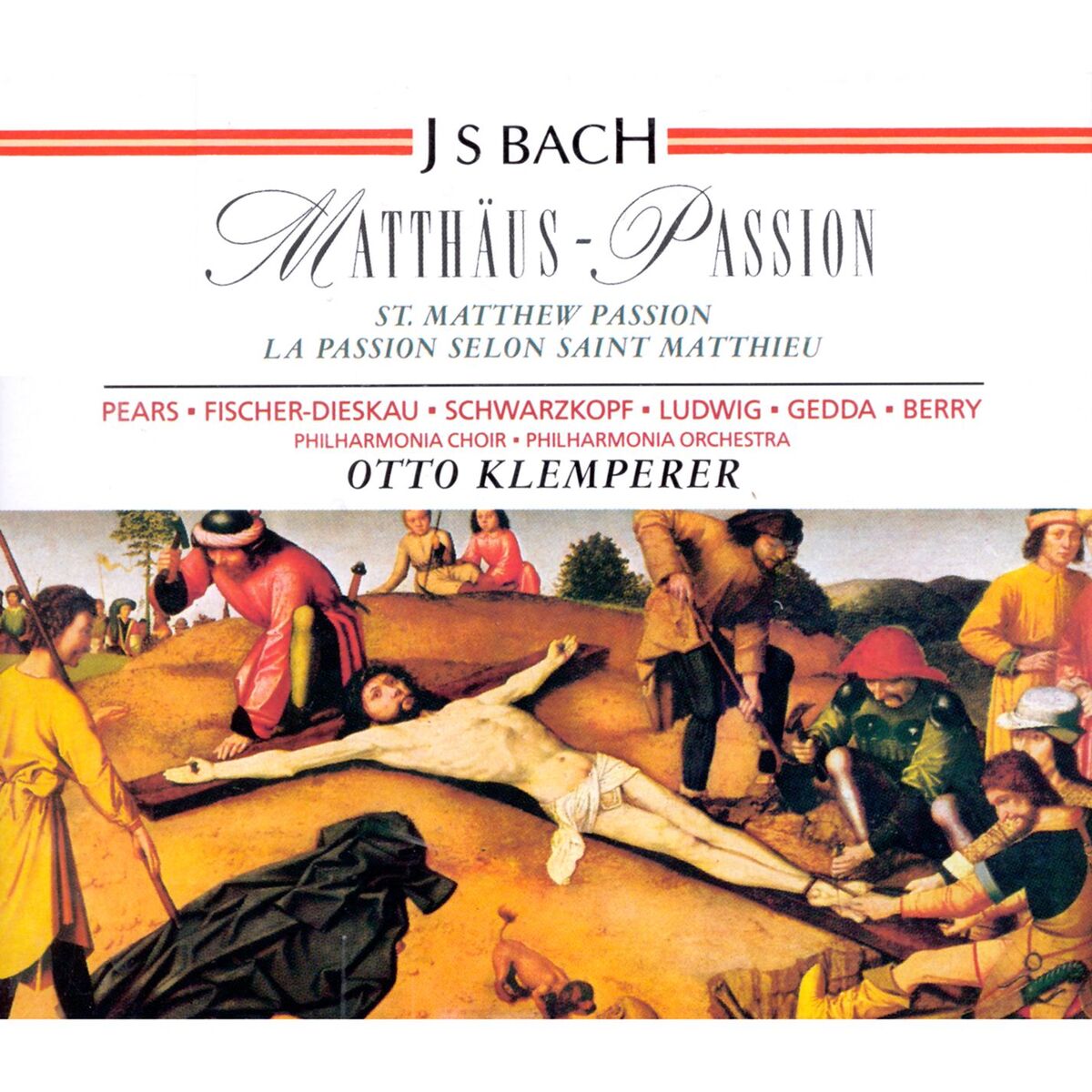 Album cover of Bach, JS: Matthäus-Passion, BWV 244, Pt. 1: No. 12, Rezitativ. 