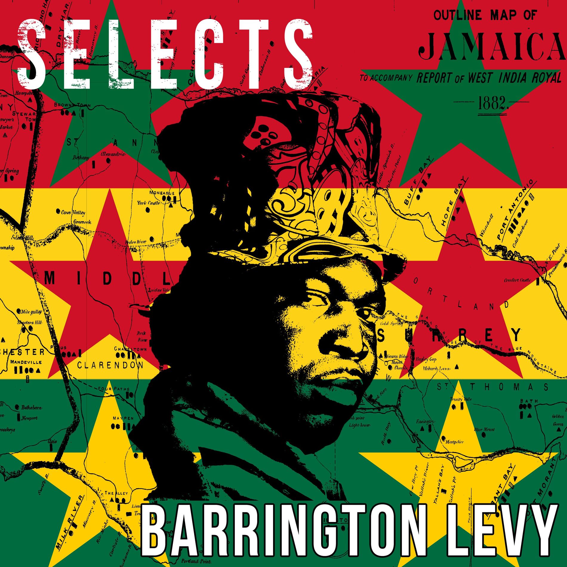 Album cover of Barrington Levy Selects Reggae