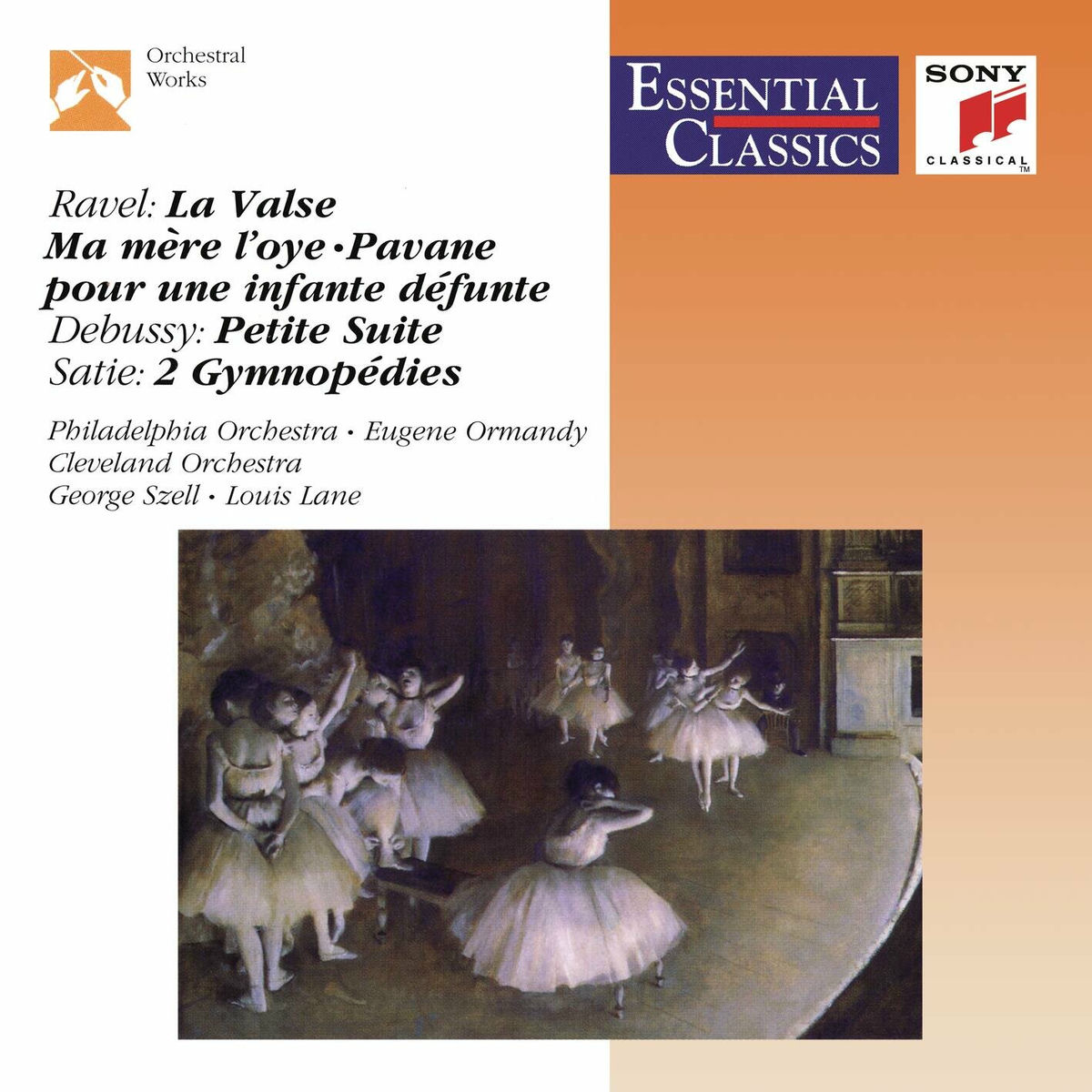 Album cover of Ravel: La Valse & Ma mère l'oye & Pavane pour une infante défunte - Debussy: Petite Suite - Satie: 2 Gymnopédies