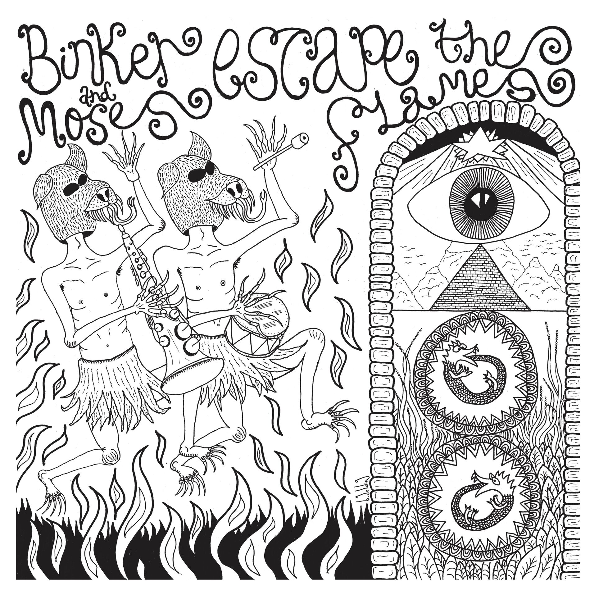 Album cover of Escape the Flames (Live)