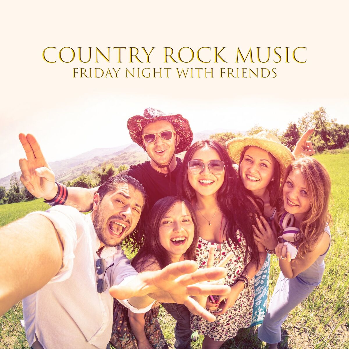 Album cover of Country Rock Music – Friday Night with Friends