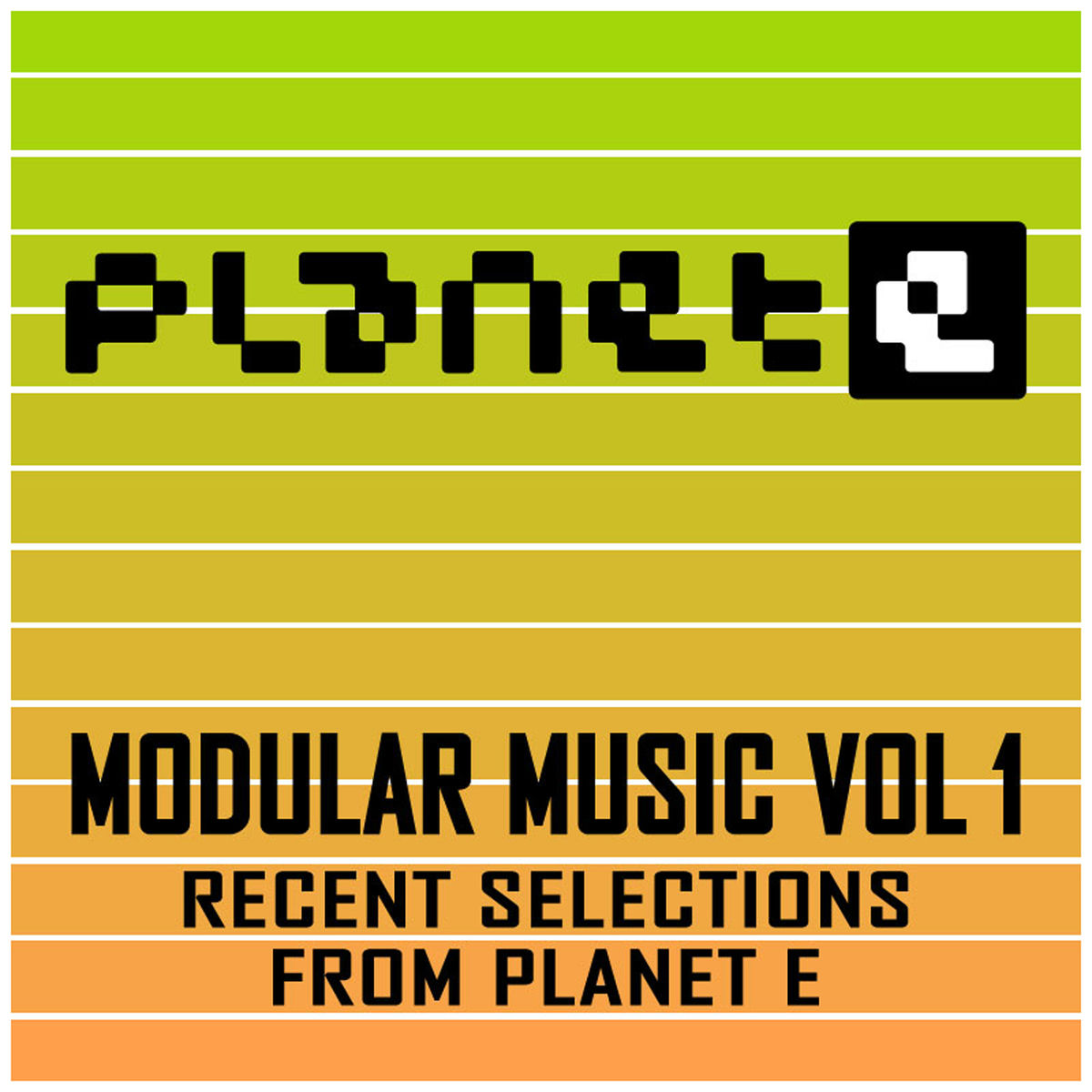 Album cover of Modular Music Volume 1
