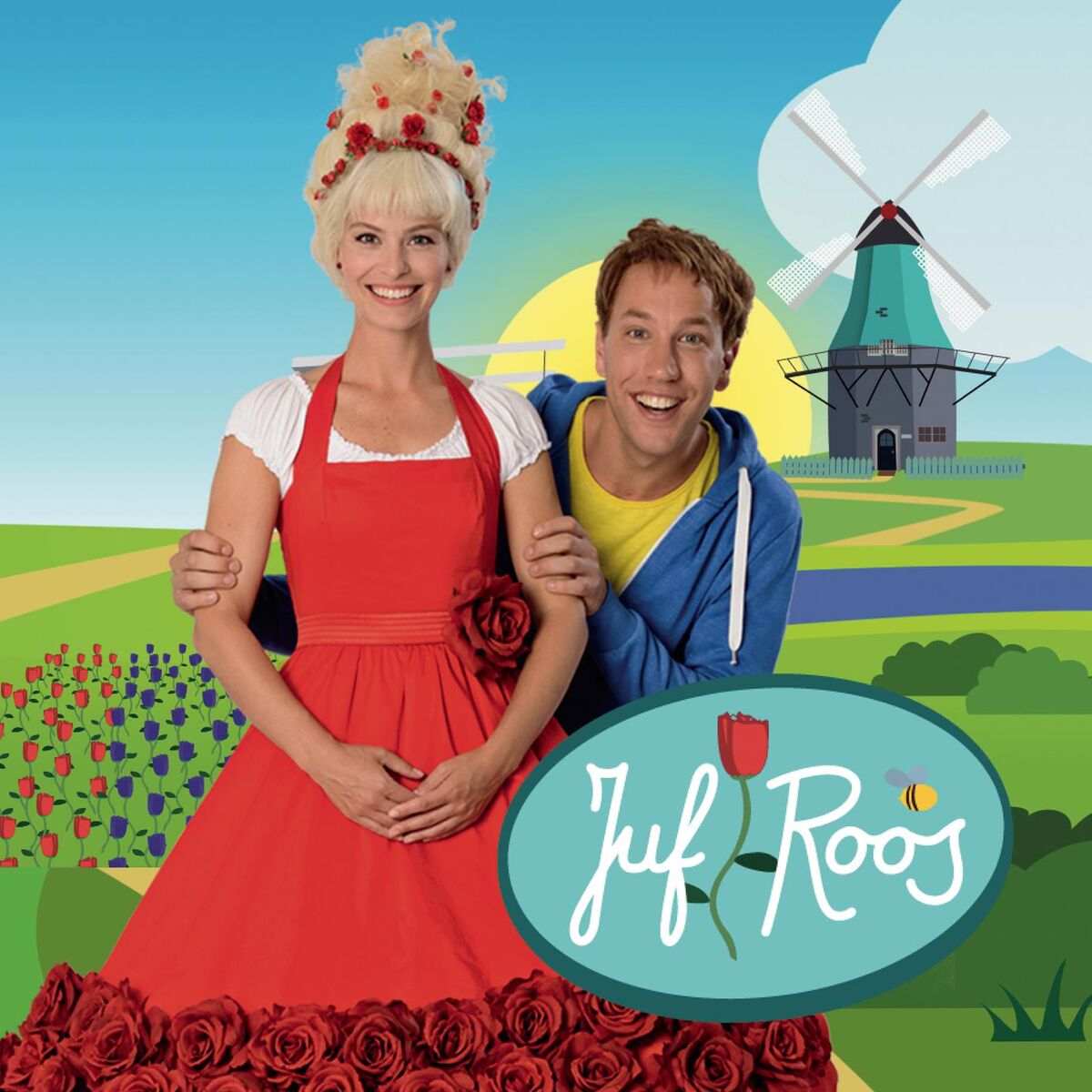 Album cover of Juf Roos - Kinderliedjes deel 1