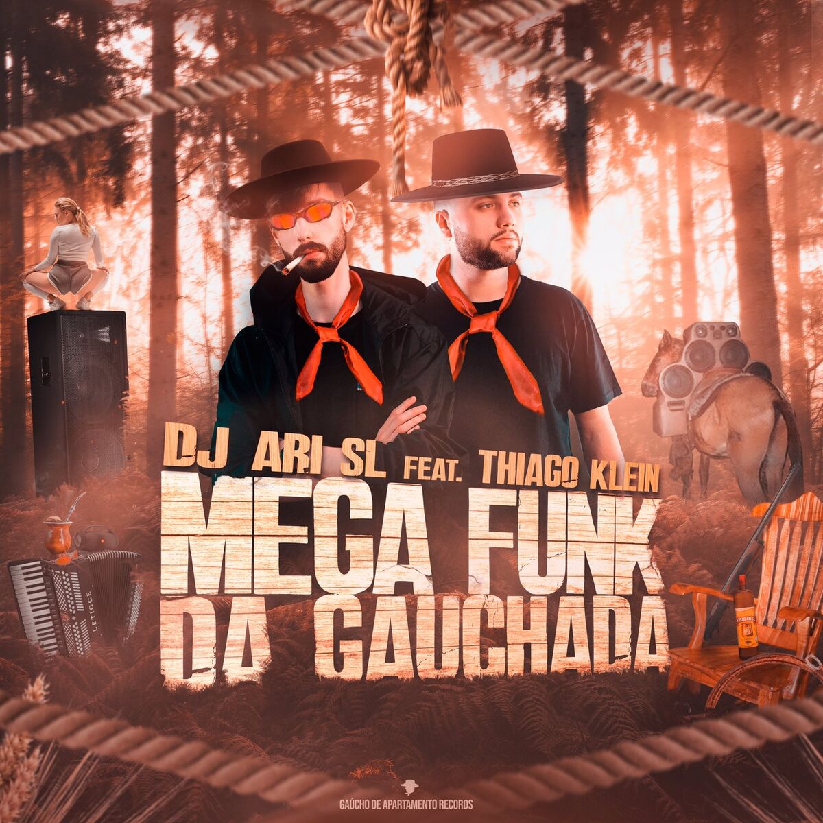 Album cover of Mega Funk da Gauchada