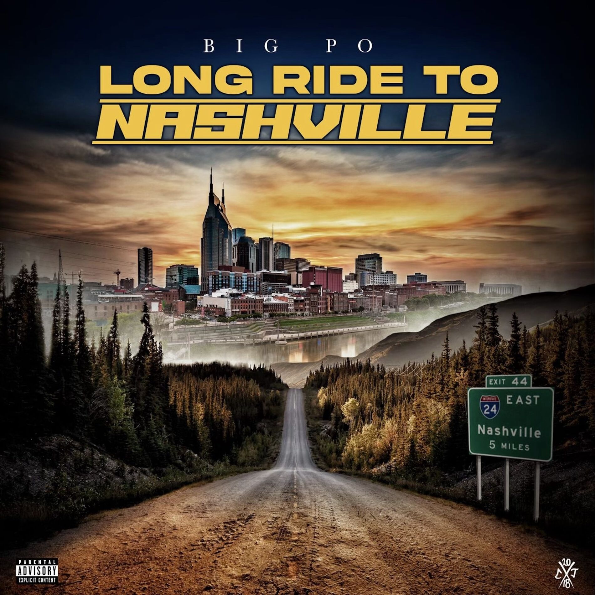 Album cover of Long Ride to Nashville