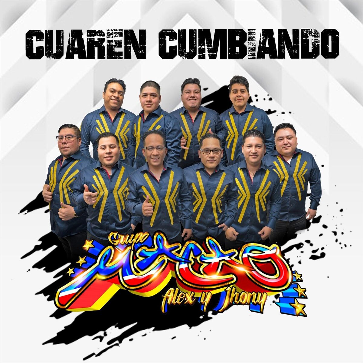 Album cover of Cuaren Cumbiando