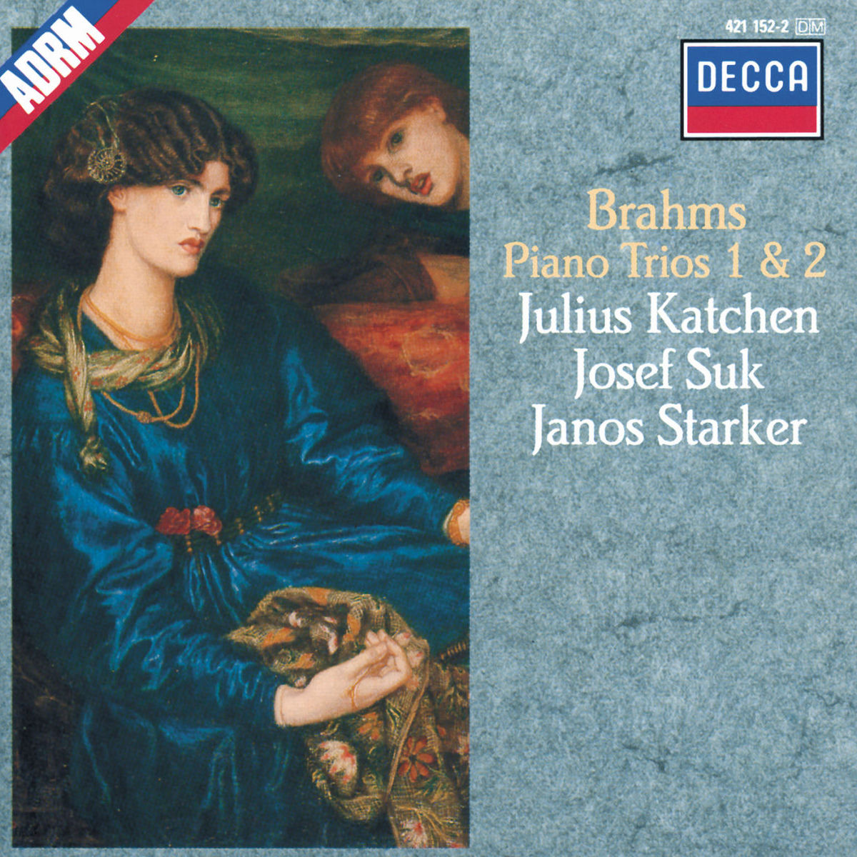Album cover of Brahms: Piano Trios Nos.1 & 2