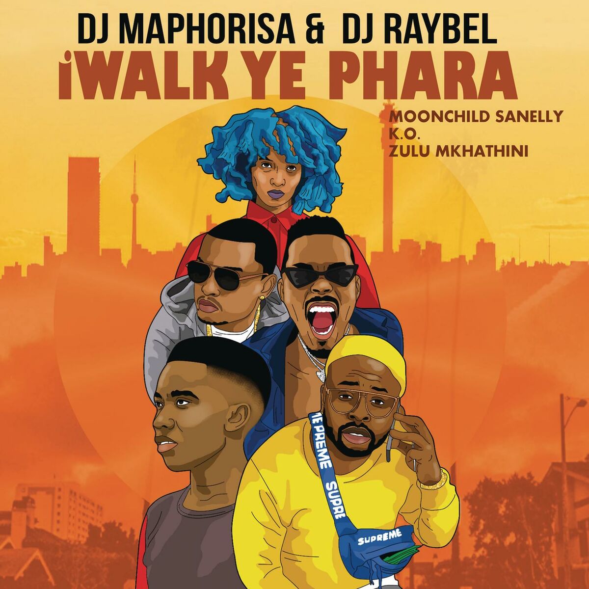 Album cover of iWalk Ye Phara (feat. Moonchild Sanelly, K.O & Zulu Mkhathini)