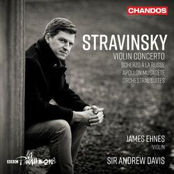 Cover of Stravinsky: Violin Concerto, Orchestral Works