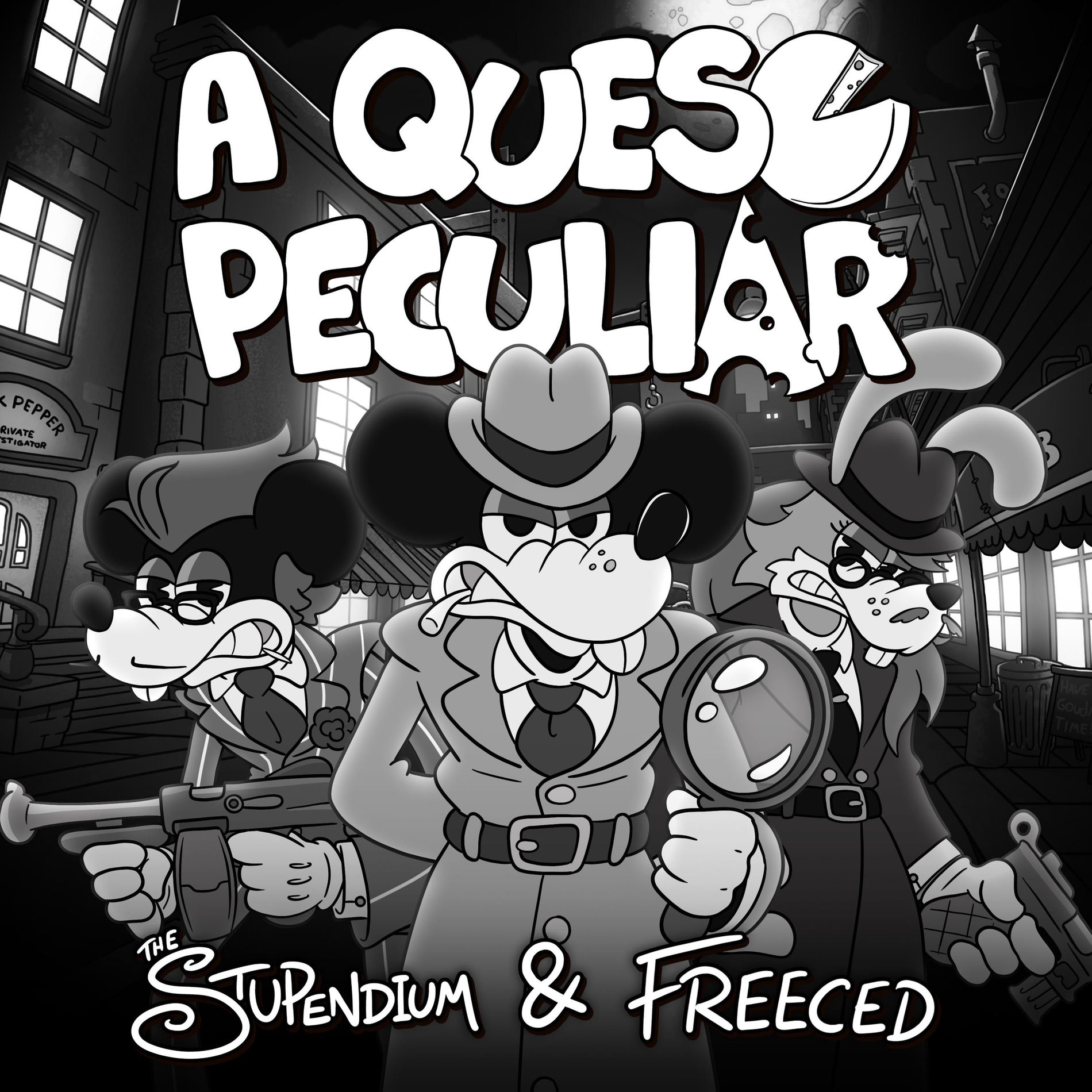 Album cover of A Queso Peculiar (Mouse: P.I. For Hire Song)