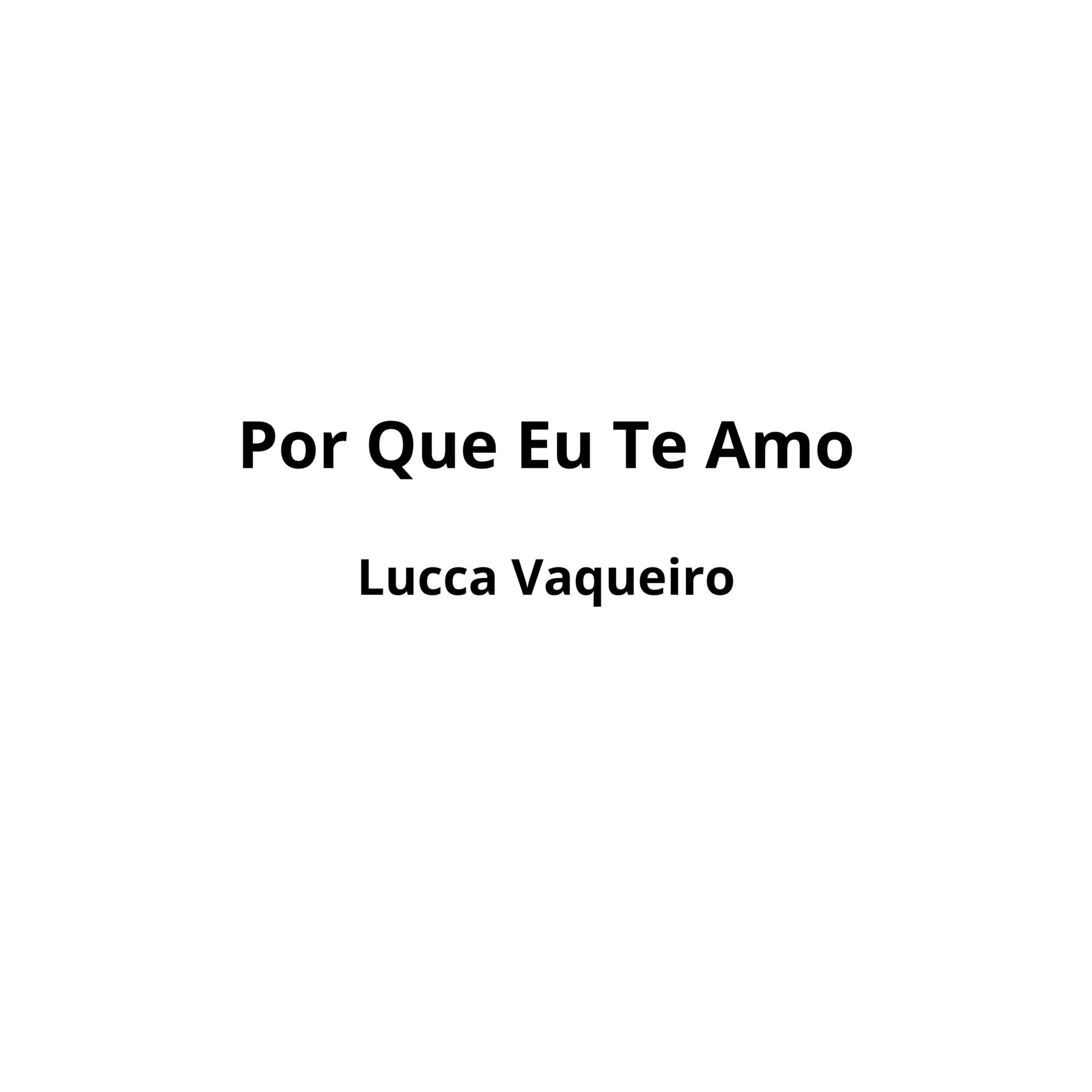 Album cover of Por Que Eu Te Amo