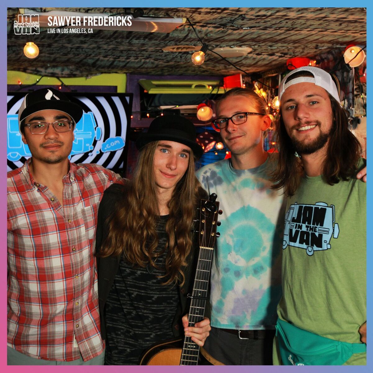 Album cover of Jam in the Van - Sawyer Fredericks (Live Session, Los Angeles, CA, 2017)