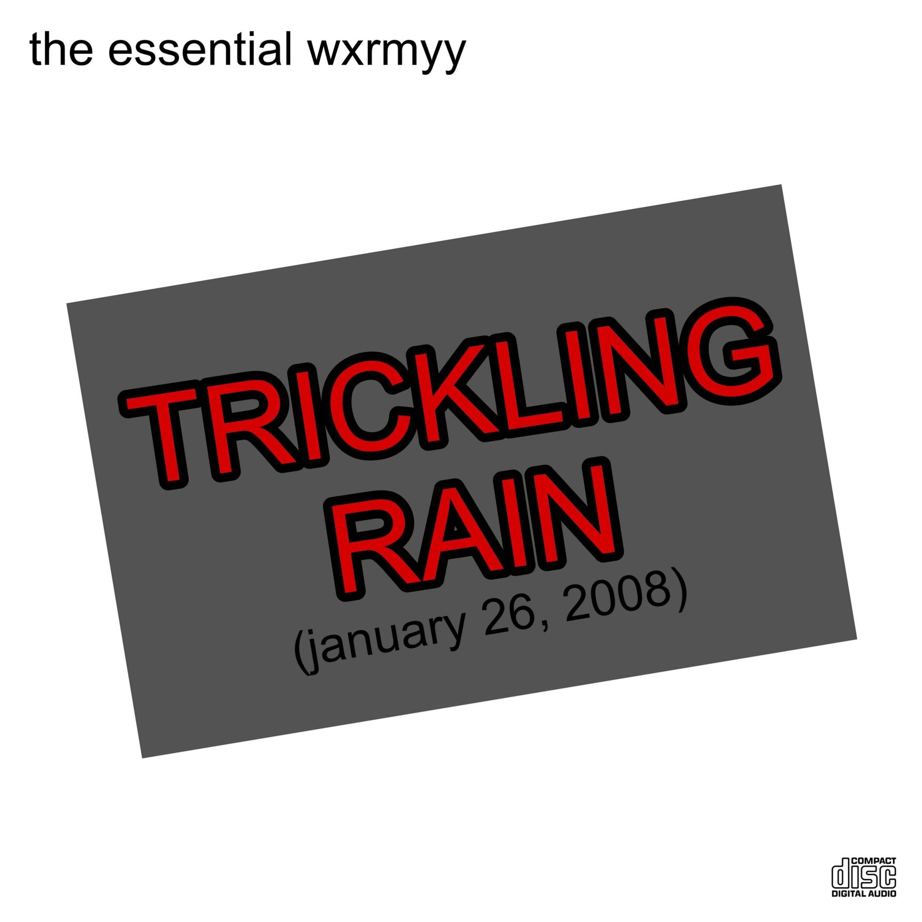 Album cover of Trickling Rain (feat. Jelly & Patrick) [January 26, 2008]