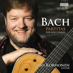 Cover of Bach: Partitas for Solo Violin by undefined