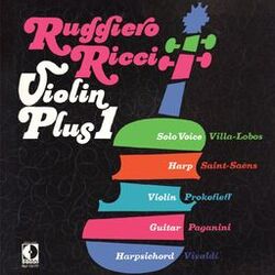 Cover of Violin Plus 1 (Ruggiero Ricci: Complete American Decca Recordings, Vol. 9)