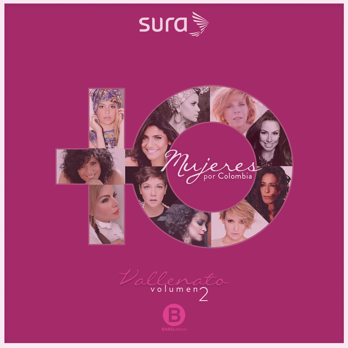 Album cover of Mujeres Por Colombia, Vol. 2: Vallenato
