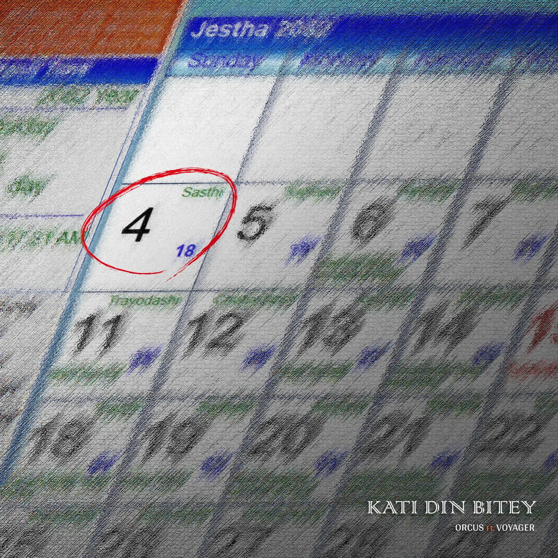 Album cover of Kati Din Bitey (feat. Voyager)