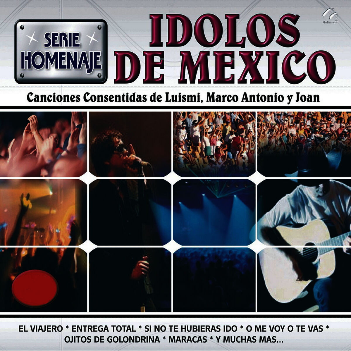 Album cover of Serie Homenaje Ídolos de México
