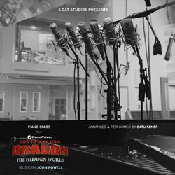 Cover of Piano Solos from How to Train Your Dragon: The Hidden World