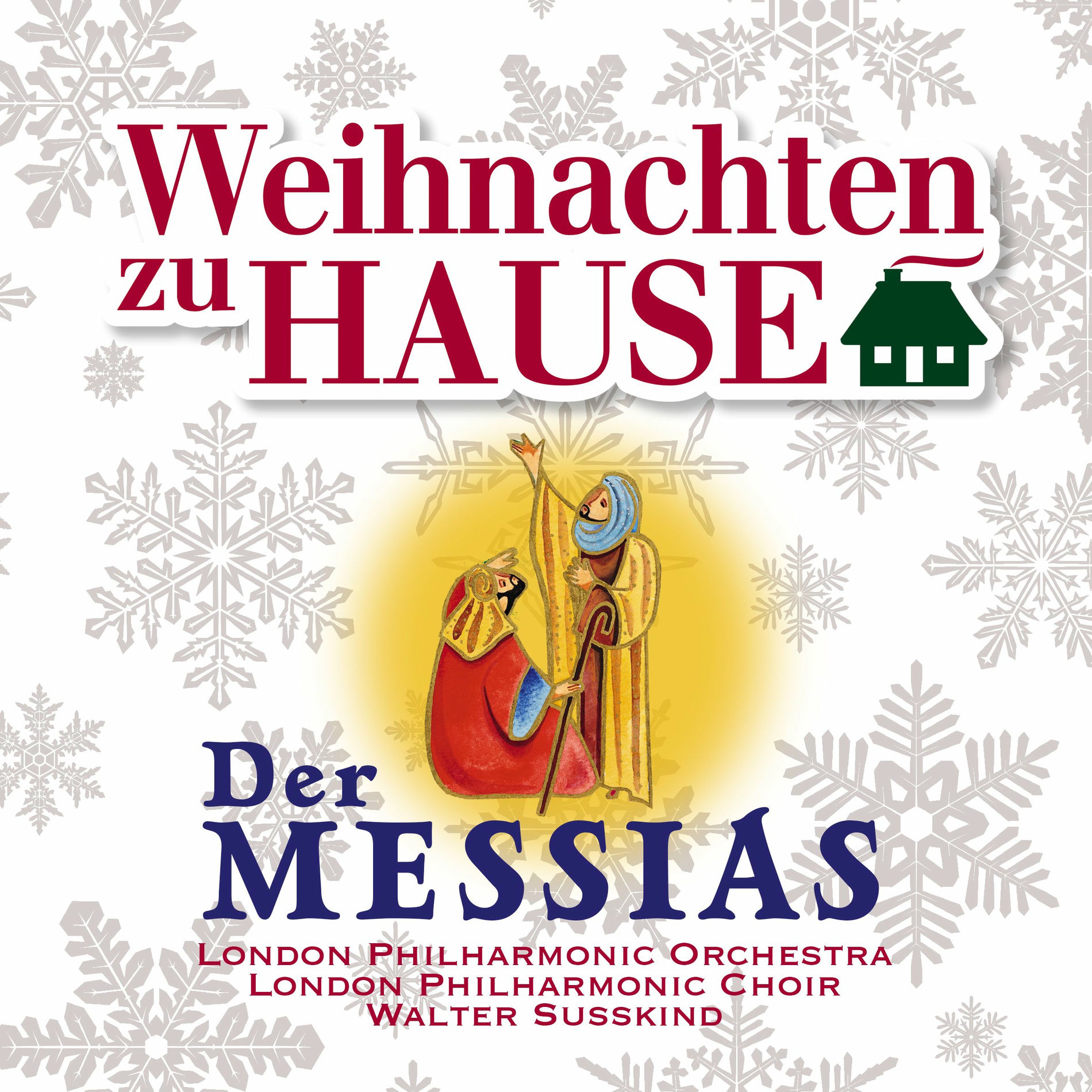 Album cover of Weihnachten zu Hause: Der Messias, HWV 56