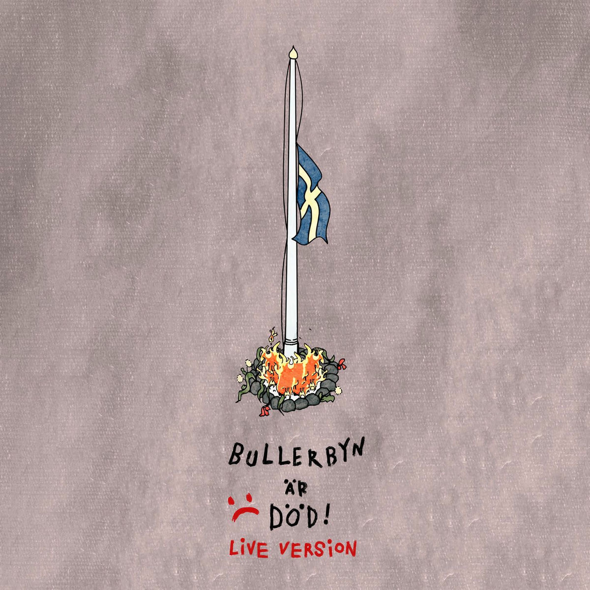 Album cover of Bullerbyn är död