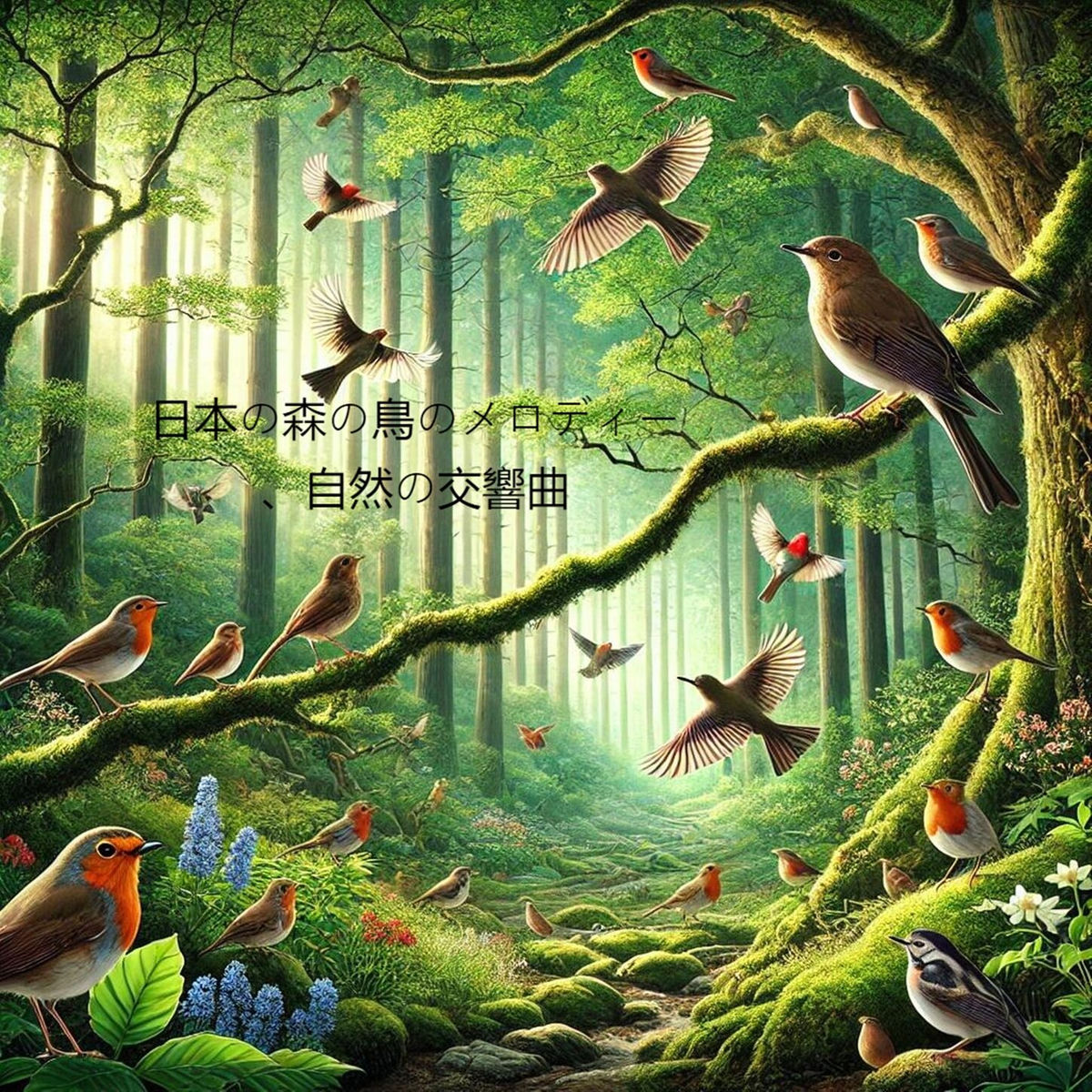 鳥のさえずり - 日本の森の鳥のメロディー、自然の交響曲 | Deezer