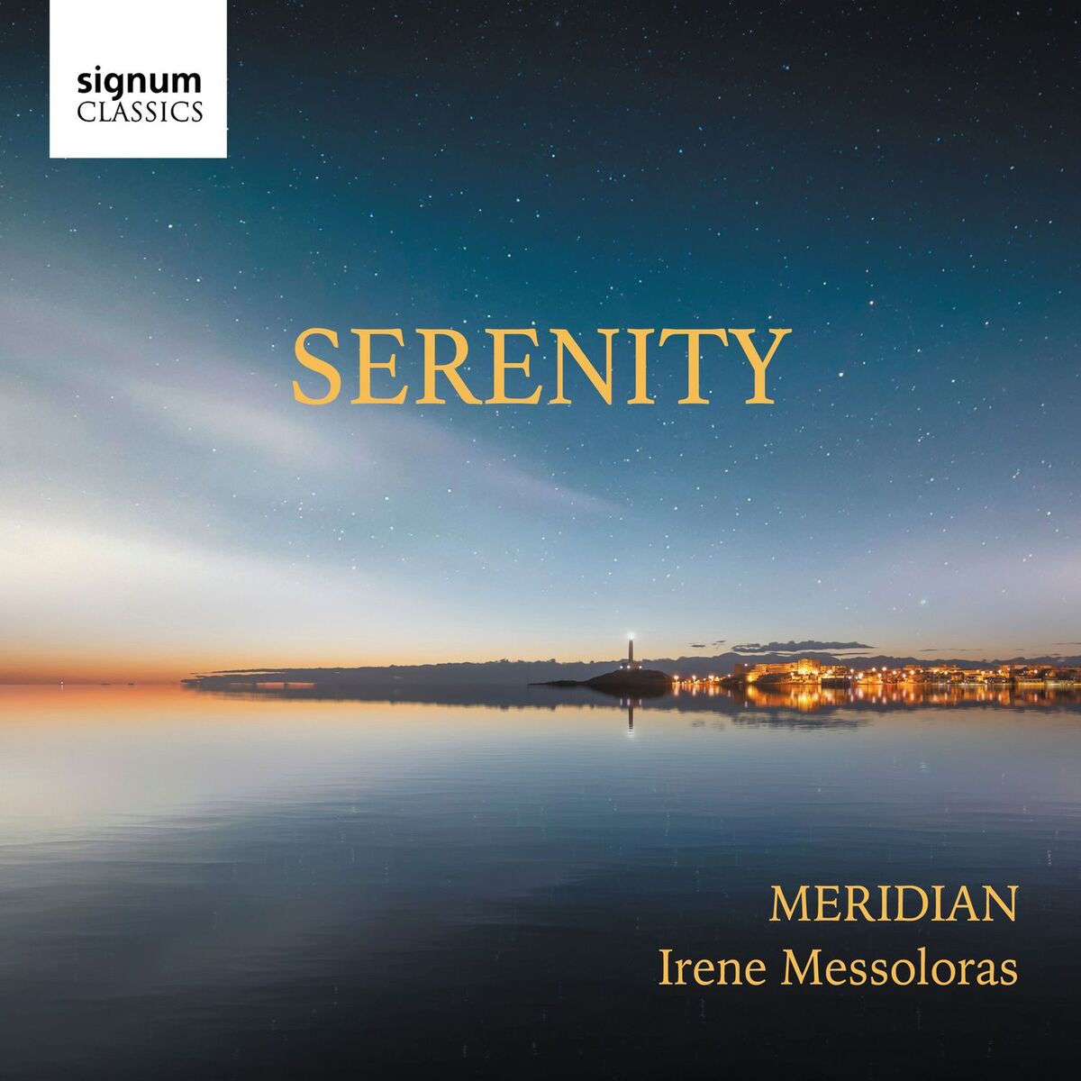 Album cover of Serenity – Choral Music from Fauré to Prauliņš