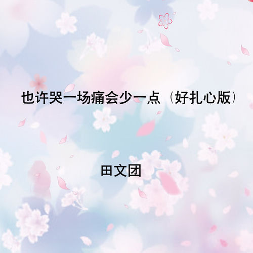 也许哭一场痛会少一点 (好扎心版)