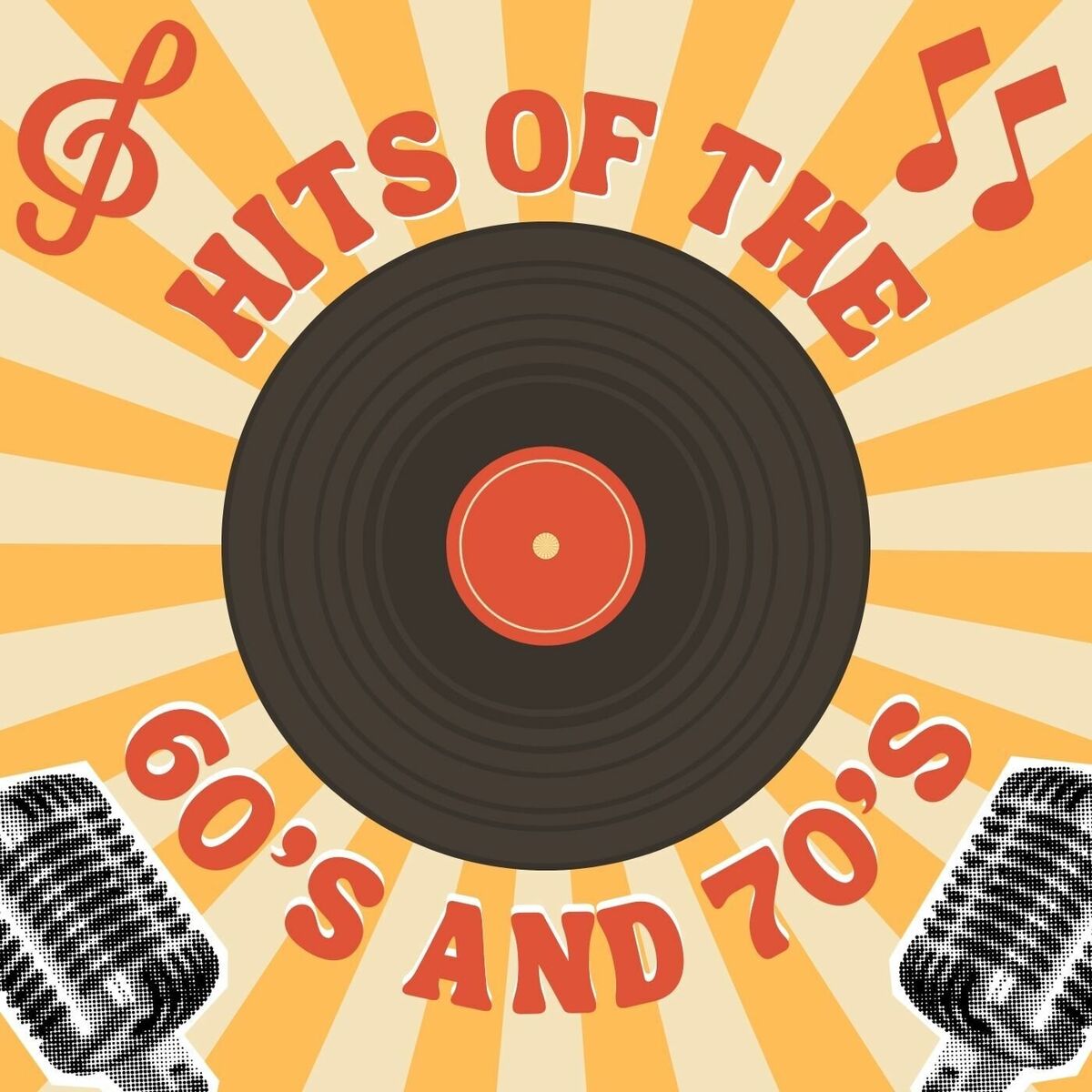 Album cover of Hits of the 60's and 70's
