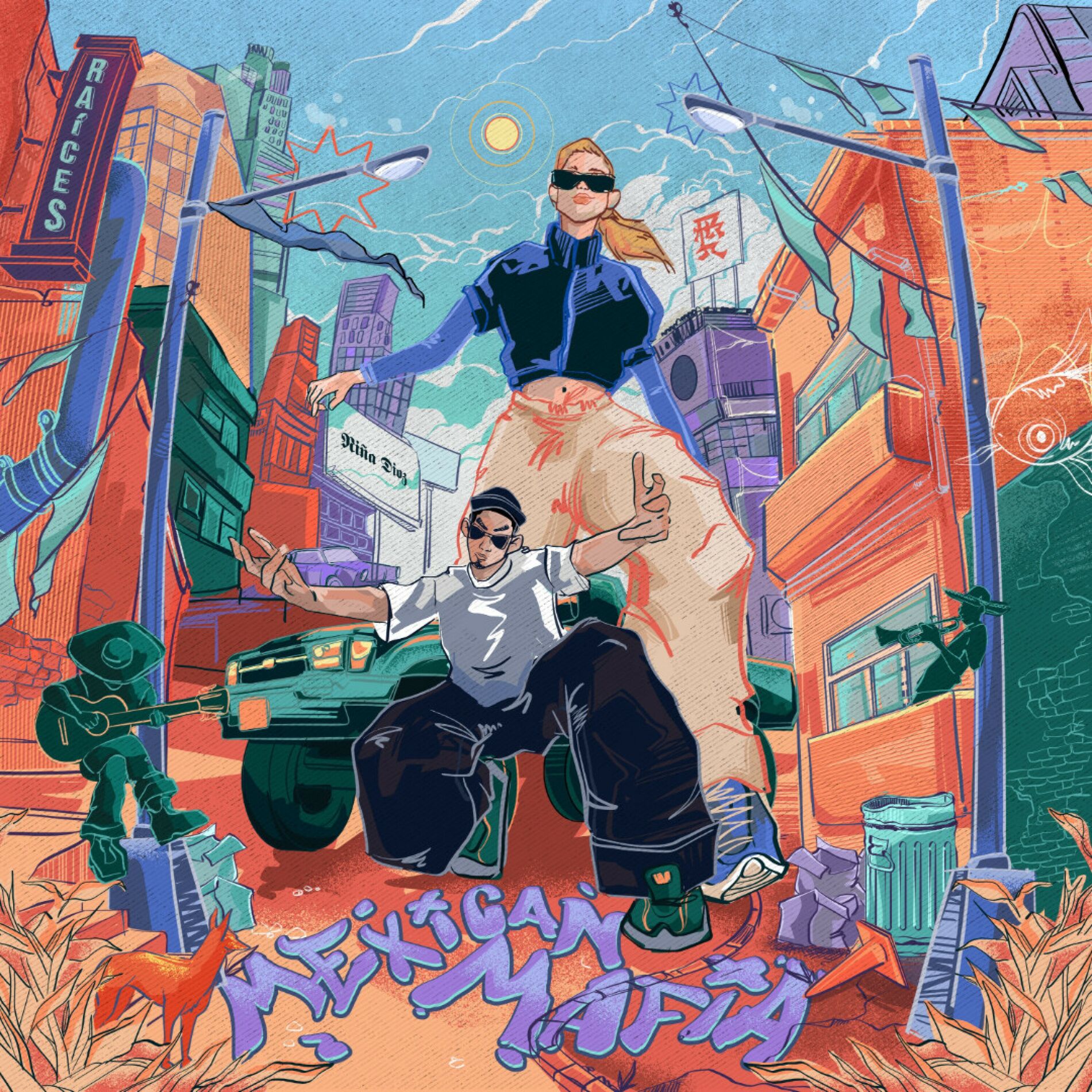 Album cover of Mexican Mafia (Flow Kbrón)